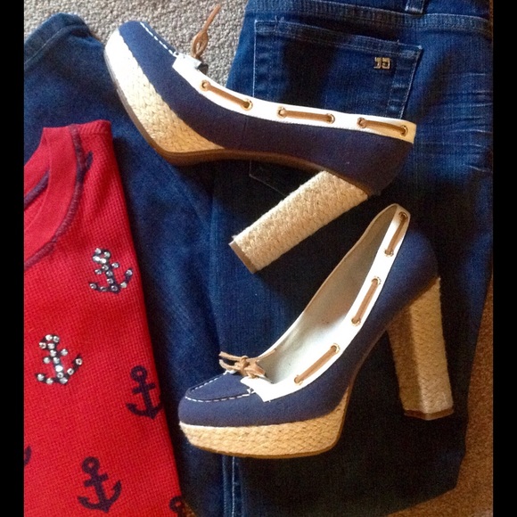 Sperry Shoes - SALE - Milly for Sperry Topsider Platform Heels!
