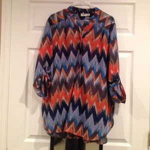 Cato Chevron Tunic