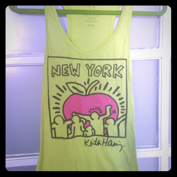 Keith Haring forever 21 tank top