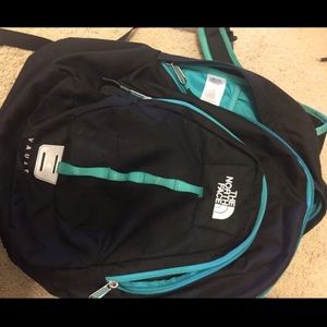 Northface Blue & Black Backpack