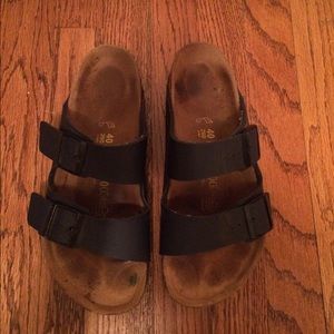 Black Birkenstocks