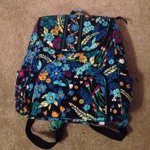 Blue pattern Vera Bradley backpack