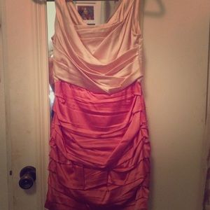 Pink on pink express dress