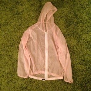 Brandy Melville Pink Windbreaker