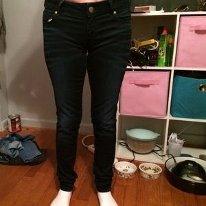 dark wash jeggins
