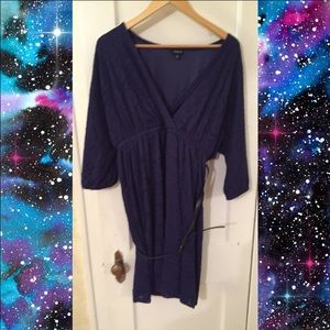 Torrid Lace Dress with Belt