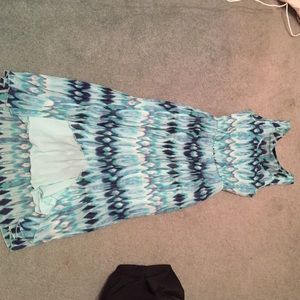 H&M high/low dress