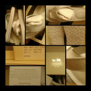 Authentic Coach flip flops
