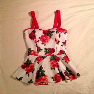 Love Culture Peplum Top