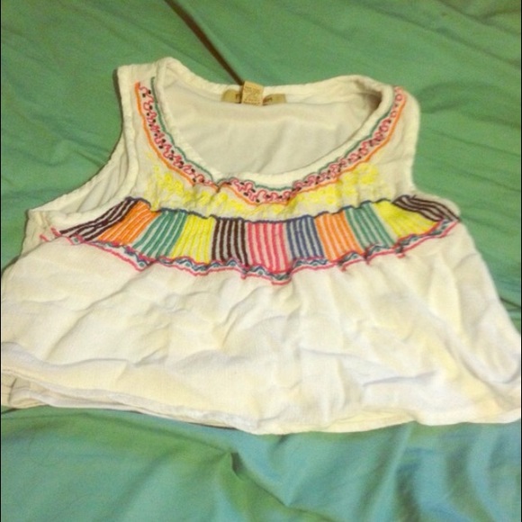 Crop top & VS swim bottoms