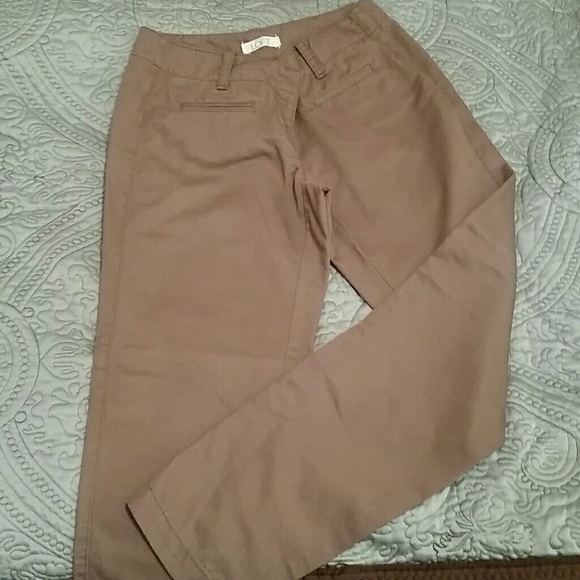 Loft Dark Brown Dress Pants