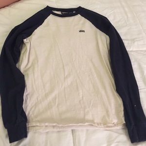 vans long sleeve shirt
