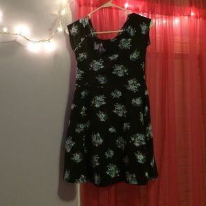 Floral skater dress