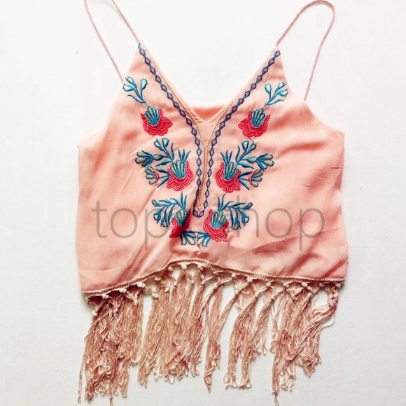 Pink traditional style top.