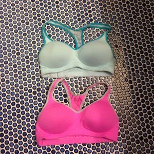 Two sport bras