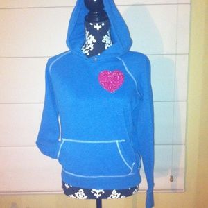 Blue Hoodie by PINK