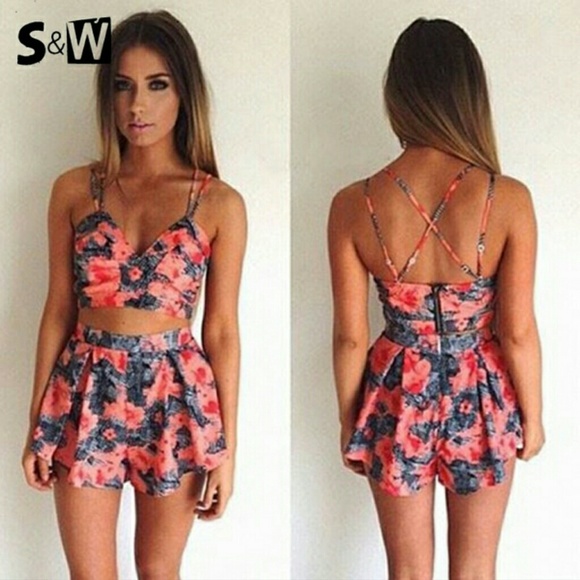 2 piece romper