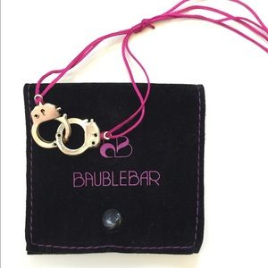 Bauble Bar - Handcuff Charm bracelet.