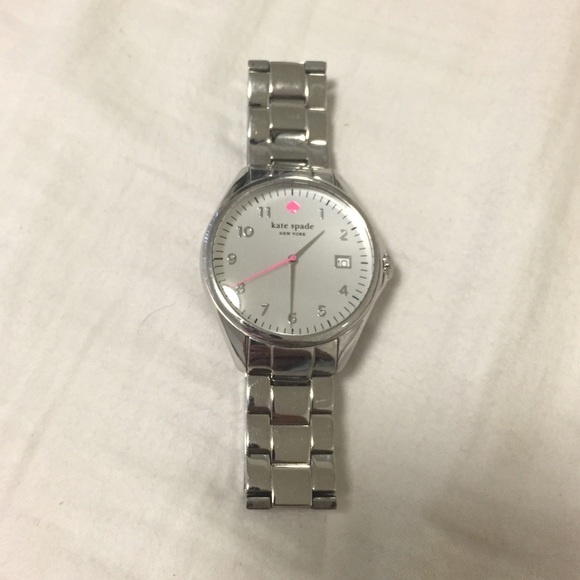Kate Spade Seaport in Silver Stainless Steel