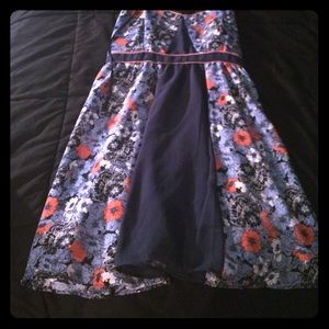 Lauren Conrad Floral Cocktail Dress