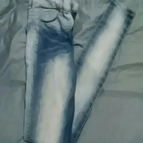 High waisted skinny jeans