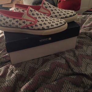 Brand new still in box Sperry slip ons