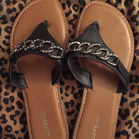 Black sandals