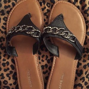 Black sandals