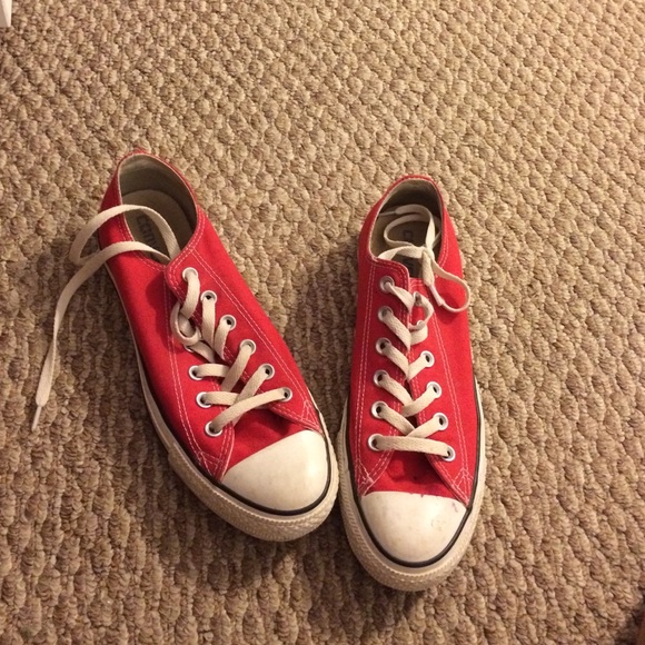 Red converse