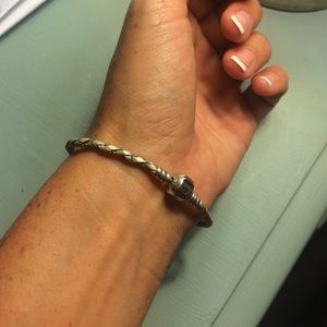 Pandora leather bracelet