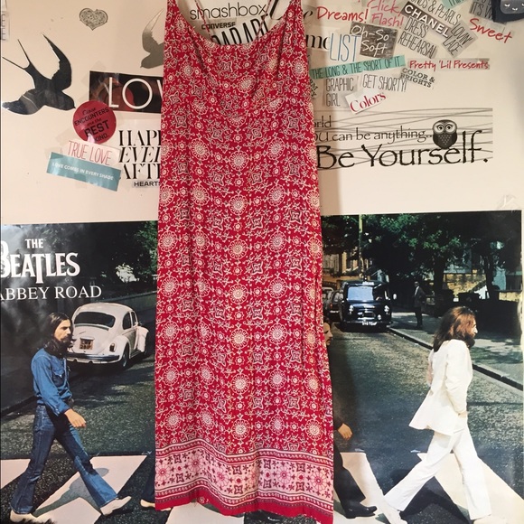 Vintage Red summer dress