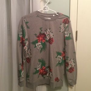 pacsun floral pullover