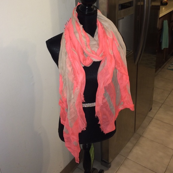 Trendy Neon Scarf