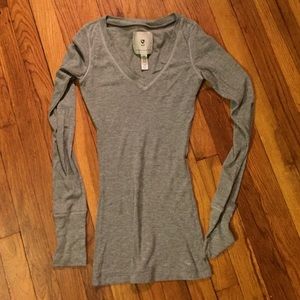 Three Long sleeve shirt bundle- A&F, AE and Gap