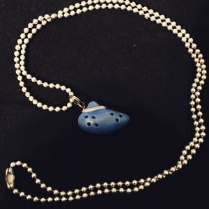 Zelda Ocarina of Time Necklace LOZ