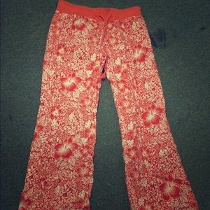 Nautica Blue Hawaiian Pajama Pants-Medium