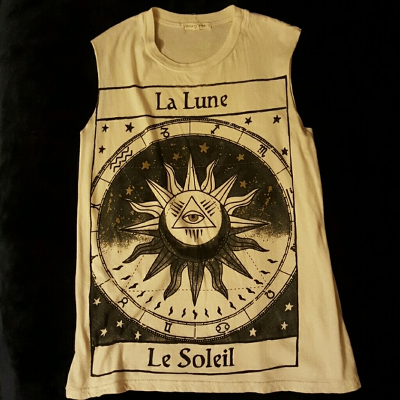 Urban Outfitters tarot sleeveless tank top