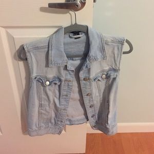 Jean cut jacket