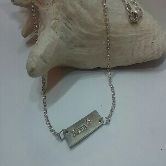 Fine Silver Personalized Pendant
