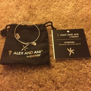 Alex and Ani Starfish bangle