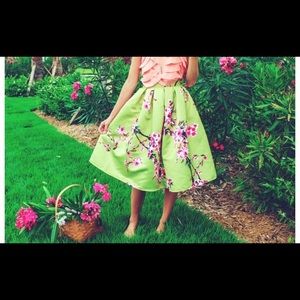 Vintage midi skirt
