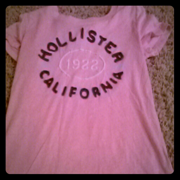 Light pink Hollister shirt