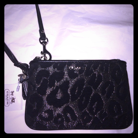 🚫SOLD🚫 Coach Ocelot wristlet