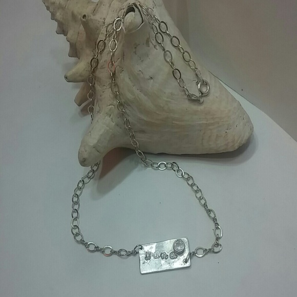 Fine Silver "Nana" Pendant