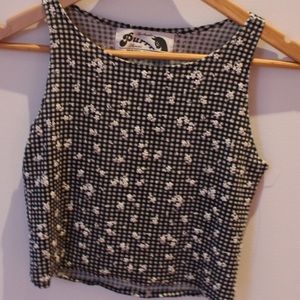 Vintage crop shirt