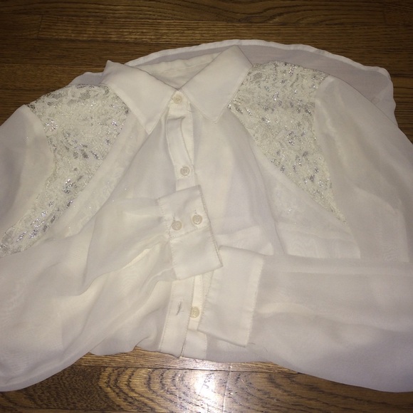 pacsun sheer top