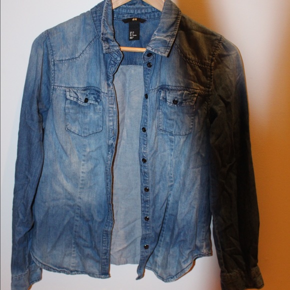H&M Denim shirt