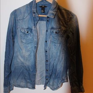 H&M Denim shirt