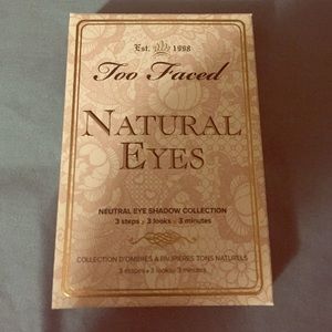 BNIB Too Faced Natural Eyes Palette