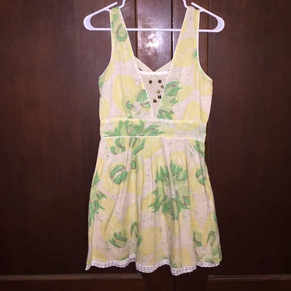 Free People Floral Sundress size 2